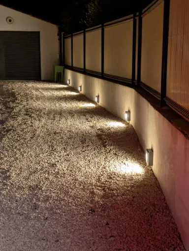 Création d'éclairage avec deux détecteurs de mouvement à Bouc Bel Air, Marseille, STAES ELEC