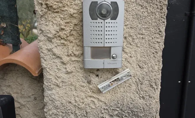 Nouveau changement de visiophone à Ventabren, Marseille, STAES ELEC
