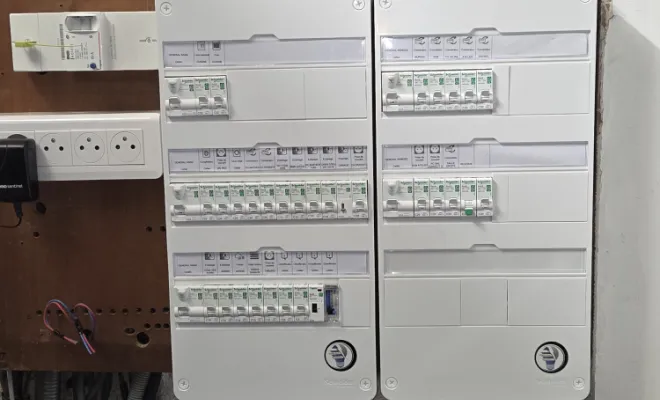 Remplacement d'un tableau électrique des années 80 à Bouc Bel Air, Marseille, STAES ELEC