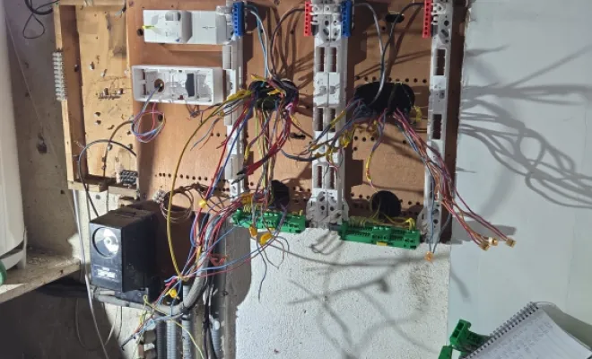 Remplacement d'un tableau électrique des années 80 à Bouc Bel Air, Marseille, STAES ELEC