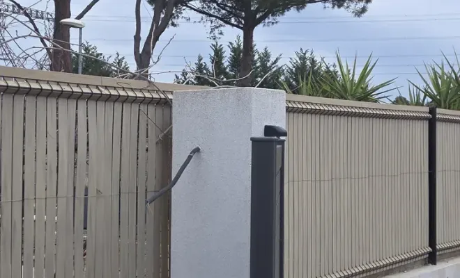 Création d'éclairage extérieur dans le jardin, éclairage à détection à Bouc Bel Air, Marseille, STAES ELEC