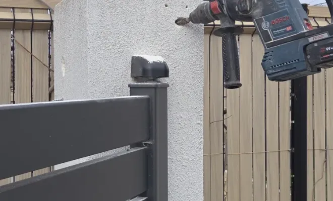 Création d'éclairage extérieur dans le jardin, éclairage à détection à Bouc Bel Air, Marseille, STAES ELEC
