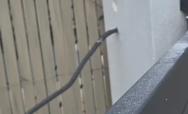 Création d'éclairage extérieur dans le jardin, éclairage à détection à Bouc Bel Air, Marseille, STAES ELEC